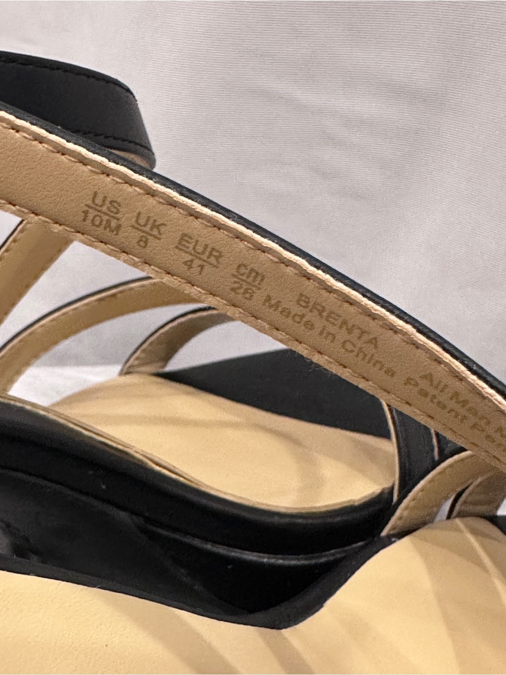 Naturalizer Black Strappy Heeled Sandals - Picture 6 of 12